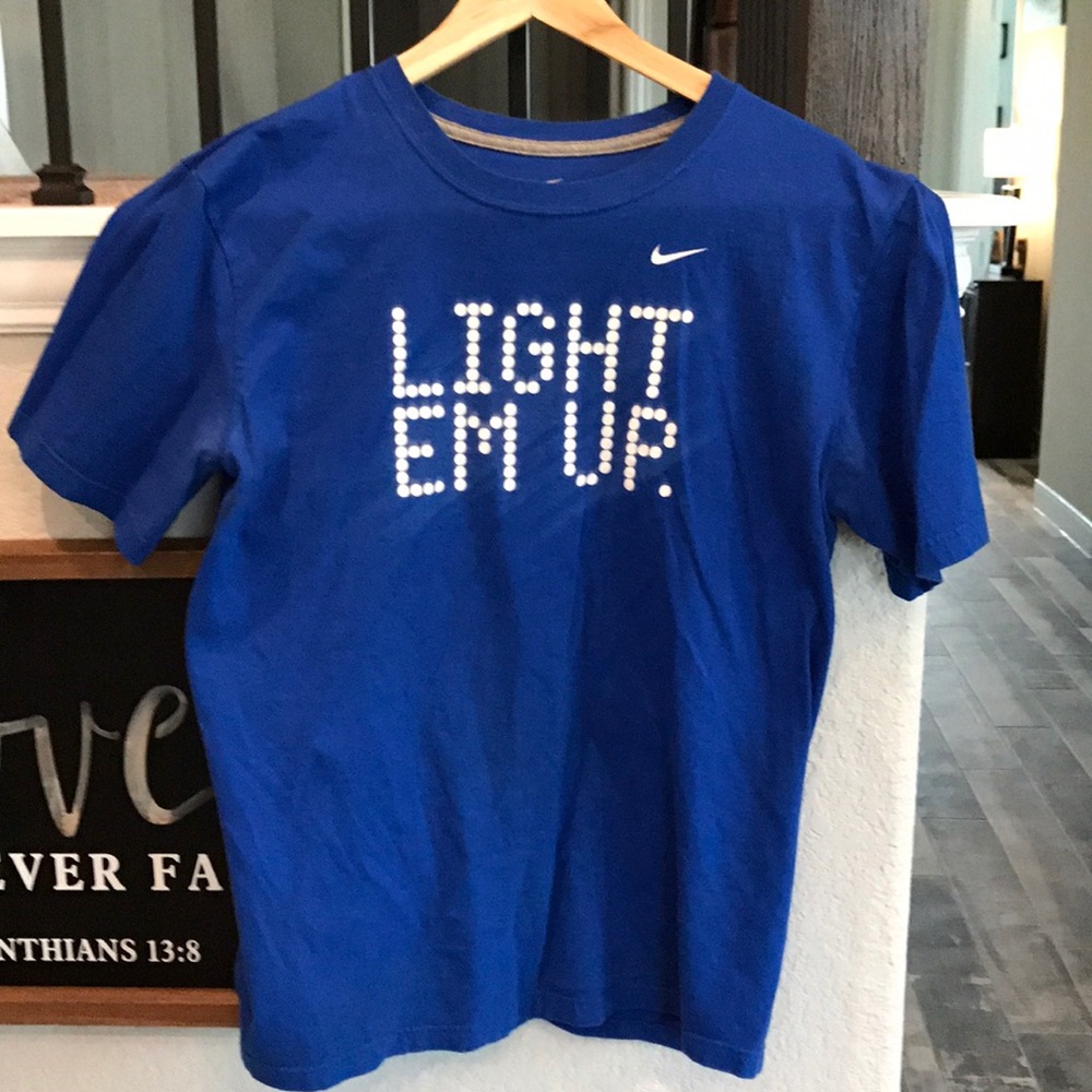 Nike blue tee